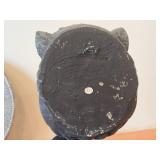 Decorative Resin Wall Plaque Featuring Roaring Lion | Medieval / Gothic style Architecture