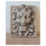Decorative Green Man / Pan Clay Pottery Wall Sculpture by Cavalier Accents