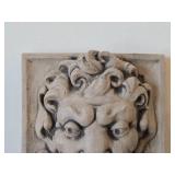 Decorative Green Man / Pan Clay Pottery Wall Sculpture by Cavalier Accents
