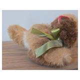 Lot of (2) Plush Toys - Kitten, Woolly Mammoth with Leather Ears and Tusks