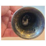 Vintage 6 1/2' Brass Bell Featuring Hindu Monkey God Hanuman