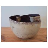 The Alcatraz Bowl by Hector Montero - Hand-Formed Ceramic Sculpture Bowl (Made In Mexico)