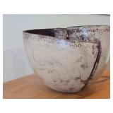 The Alcatraz Bowl by Hector Montero - Hand-Formed Ceramic Sculpture Bowl (Made In Mexico)