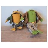 Yottoy Classic Frog and Toad Plush Friends