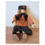 10' Handcrafted Authentic Collectible Doll #9 Karin Pedersen by Doll Maker Marcia Almquist (orig tag for authenticity)