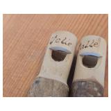 Lot of (2) Valle German Black Forest Bird Whistle - Hand carved from Linden Wood