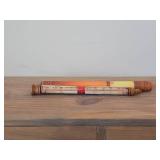 Norge Scroll Map by Stephen White 1992 Map of Norway 24'x9'