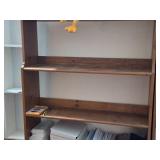 Wooden Tiered Bookcase with Open Back 6-shelf 36' wide x 12 1/2' deep x 78' tall