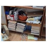 Wooden Tiered Bookcase with Open Back 6-shelf 36' wide x 12 1/2' deep x 78' tall