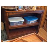 Wooden Bookcase 2-shelf (Vietnam) 34' wide x 12' deep x 30' tall