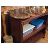 Wooden Bookcase 2-shelf (Vietnam) 34' wide x 12' deep x 30' tall