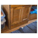 Wood Cabinet 2-door/1-drawer/2-shelf 24' wide x 17' deep x 30' tall