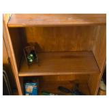 Wood Bookshelf 3-shelf 22' wide x 9' deep x 36 1/2' tall