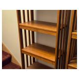 Solid Wood Bookcase 4-shelf / Mission style / 23' wide x 14' deep x 60' tall