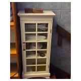Cabinet with Glass-Paned Door 4-shelf 16' wide x 10' deep x 36' tall