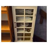 Cabinet with Glass-Paned Door 4-shelf 16' wide x 10' deep x 36' tall
