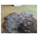 Bear theme Sheepskin Area Rug by Wind Ward® (Australia / New Zealand) 70' x 46'