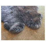 Bear theme Sheepskin Area Rug by Wind Ward® (Australia / New Zealand) 70' x 46'