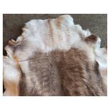 Deer theme Sheepskin Area Rug 54' x 54'