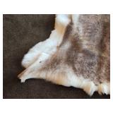 Deer theme Sheepskin Area Rug 54' x 54'