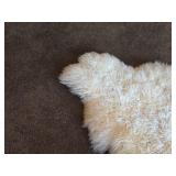 Sheep theme Sheepskin Area Rug 45' x 30'