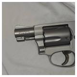 S&W Airweight 38 Spl, Stainless, Smooth Top, Ideal Boot Revolver, Like New