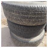 Aluminum Hurricane 6 Bolt Chevy Rim and Tires 15'(4)