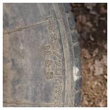 Aluminum Hurricane 6 Bolt Chevy Rim and Tires 15'(4)