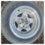 Polished Aluminum For 4 1/2' Rims and Tires, 14' (about 200 miles on)