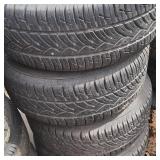 Polished Aluminum For 4 1/2' Rims and Tires, 14' (about 200 miles on)