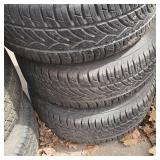 Polished Aluminum For 4 1/2' Rims and Tires, 14' (about 200 miles on)