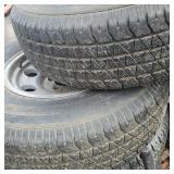 Eagle Alloy 15' Rims and Tires, 3/4' Tread