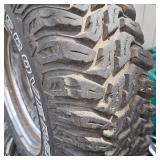 Chrome Ford Wide 5 Rims and Cooper Discovery Tires 15'