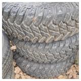 Chrome Ford Wide 5 Rims and Cooper Discovery Tires 15'