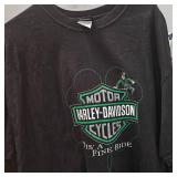 2-2XL Harley Davidson T-Shirts, Like New