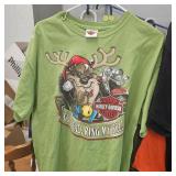 2-XL Harley Davidson T-Shirts, Like New