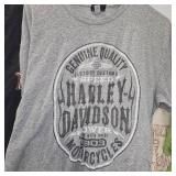 3-2XL Harley Davidson T-Shirts, Like New