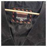 As New, Large Leather Vest, Never Worn