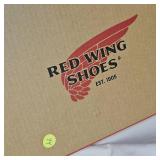 As New, Unworn Redwing Steel Toe Work Shoes #6337 in Box, Size 9D