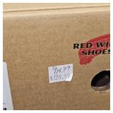 As New, Unworn Redwing Steel Toe Work Shoes #6337 in Box, Size 9D