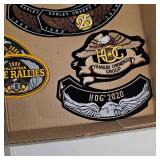 As New Harley Davidson Hog Club Rockers  'Patches'
