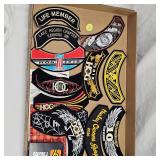 As New Harley Davidson Hog Club Rockers  'Patches'