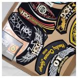 As New Harley Davidson Hog Club Rockers  'Patches'
