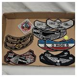 As New Harley Davidson Hog Club Rockers  'Patches'
