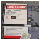 As New Craftsman Miter Saw, 10'