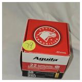 1 Box Aquila 22LR, 250 rd box