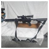 Ruger, AR 5.56, 5.56/223 Tactival, Full Free Float, 1 to 4x Scope and Mount