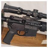 Ruger, AR 5.56, 5.56/223 Tactival, Full Free Float, 1 to 4x Scope and Mount
