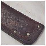 Schrade 491 w/Leather Sheath