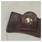 Schrade 491 w/Leather Sheath